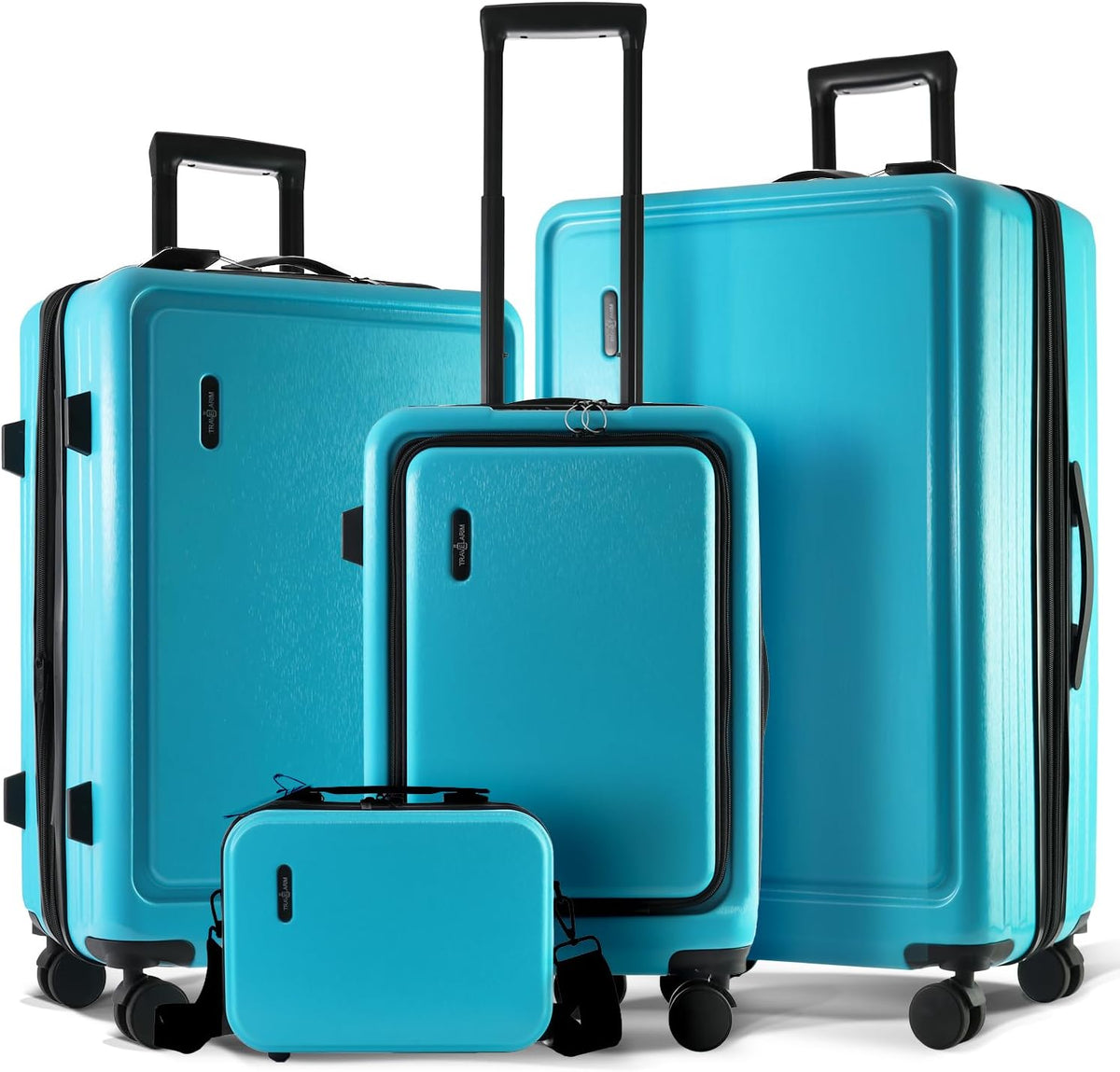 TravelArim 4-Piece Luggage Set: Stylish, Durable, and Tech-Ready for Every Journey