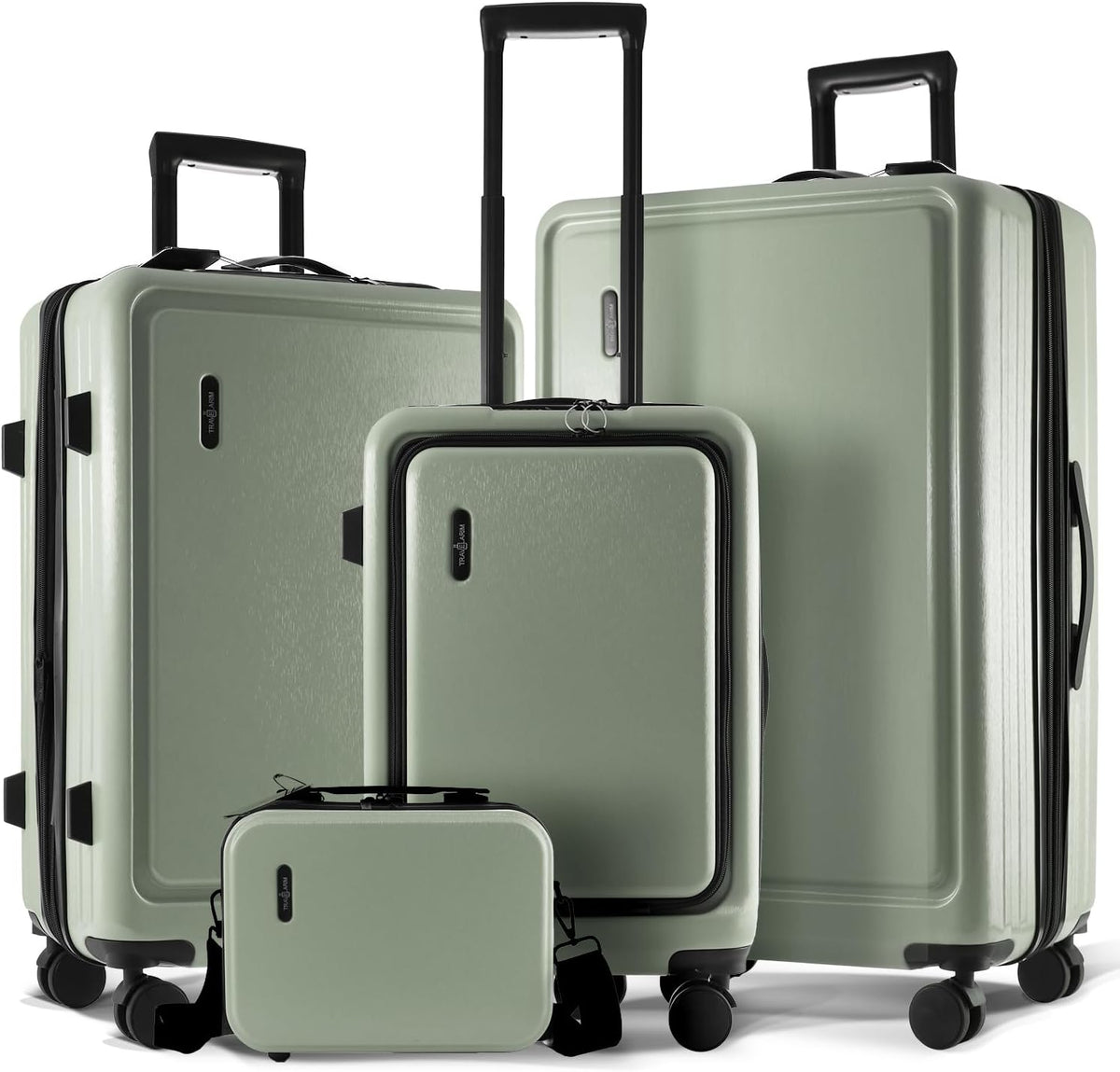 TravelArim 4-Piece Luggage Set: Stylish, Durable, and Tech-Ready for Every Journey