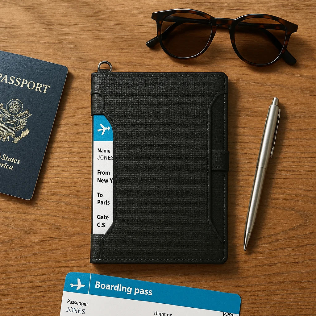 Travel Wallet - Passport Holder & Travel Organizer