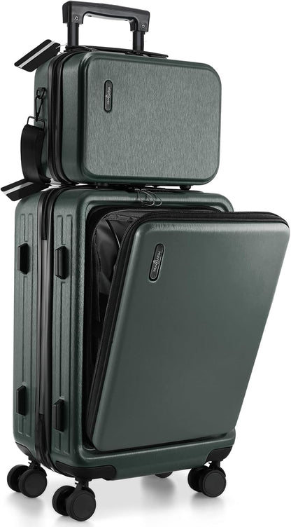 TravelArim 4-Piece Luggage Set: Stylish, Durable, and Tech-Ready for Every Journey