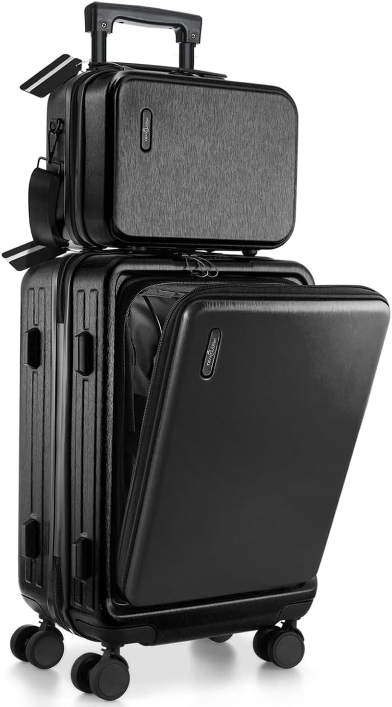 TravelArim 4-Piece Luggage Set: Stylish, Durable, and Tech-Ready for Every Journey