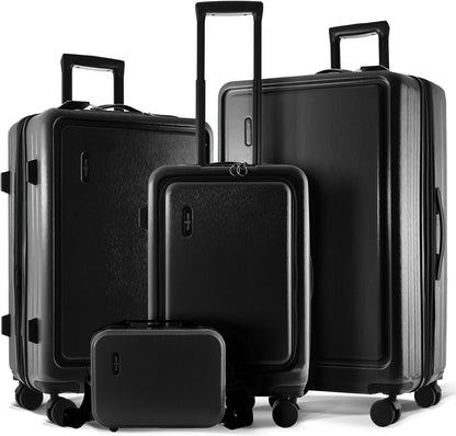 TravelArim 4-Piece Luggage Set: Stylish, Durable, and Tech-Ready for Every Journey