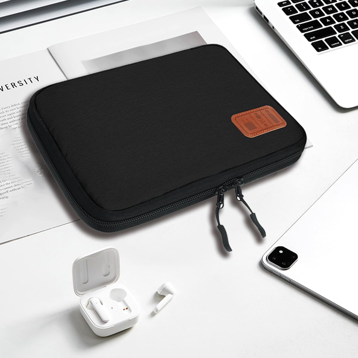 Travel Cable Organizer Pouch for Electronic Accessories and Essentials