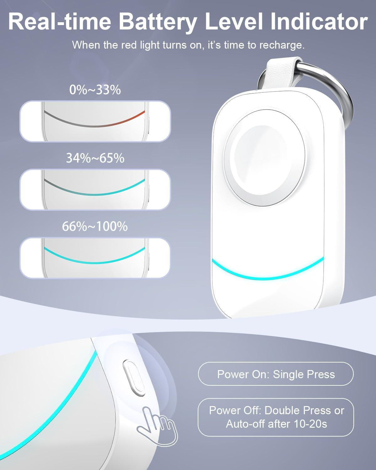 Apple Watch Travel Charger with Keychain