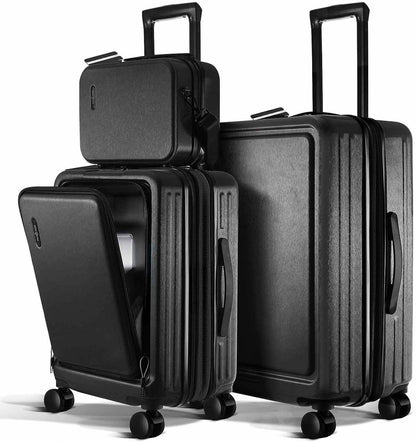 TravelArim 4-Piece Luggage Set: Stylish, Durable, and Tech-Ready for Every Journey